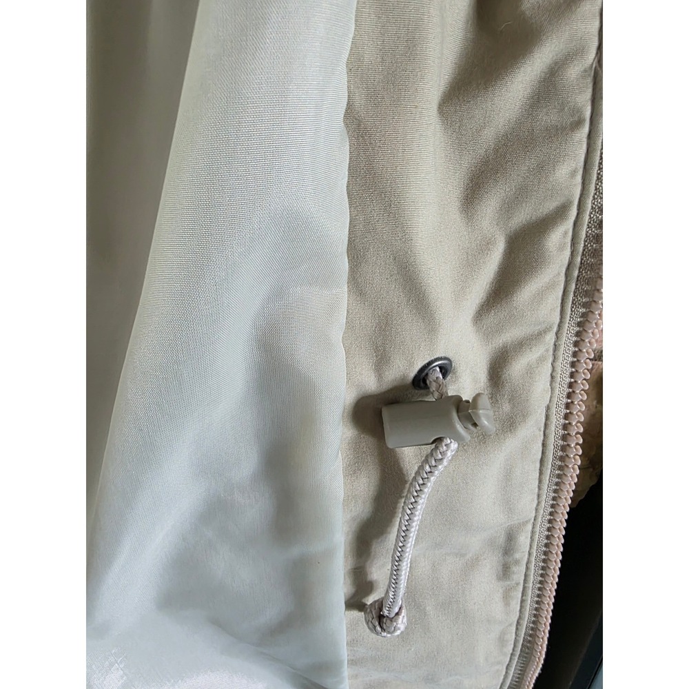Pacific Trail Womens Khaki Tan Full Zip Lightweight Utility Jacket Size L 030210 - Picture 5 of 10